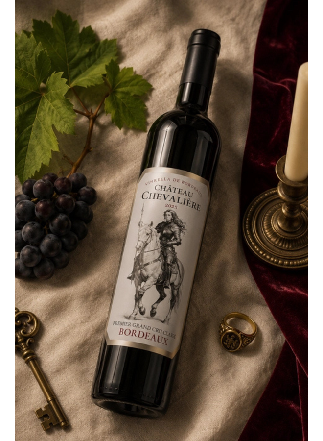 Vinrella Château Chevaliere Wine Bottle Umbrella
