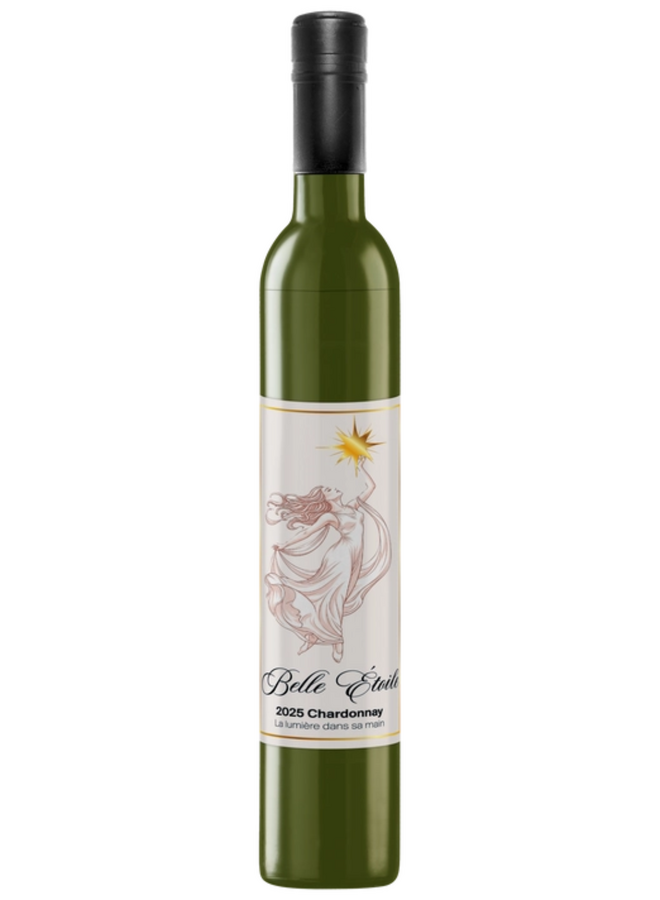 Vinrella Belle Étoile Chardonnay Wine Bottle Umbrella