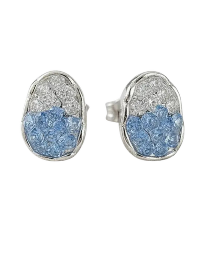 Blue Sea Salt Earrings