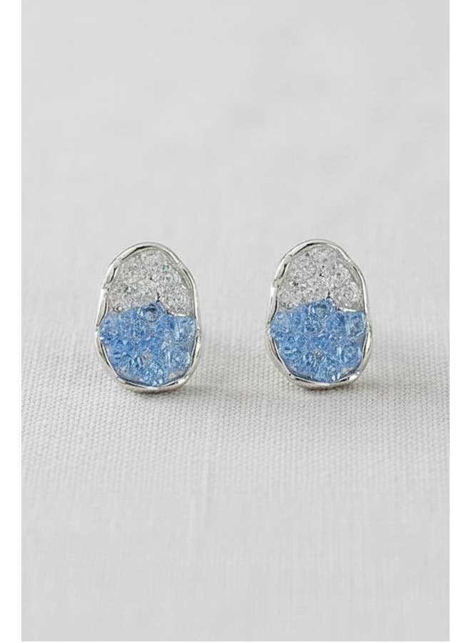 Blue Sea Salt Earrings