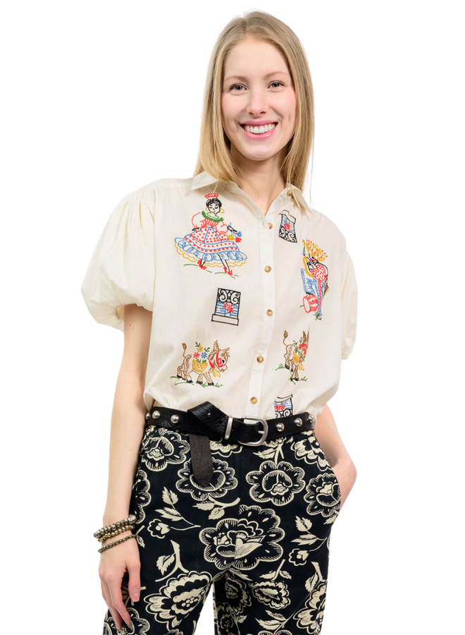 Sister Mary Flamenco Top