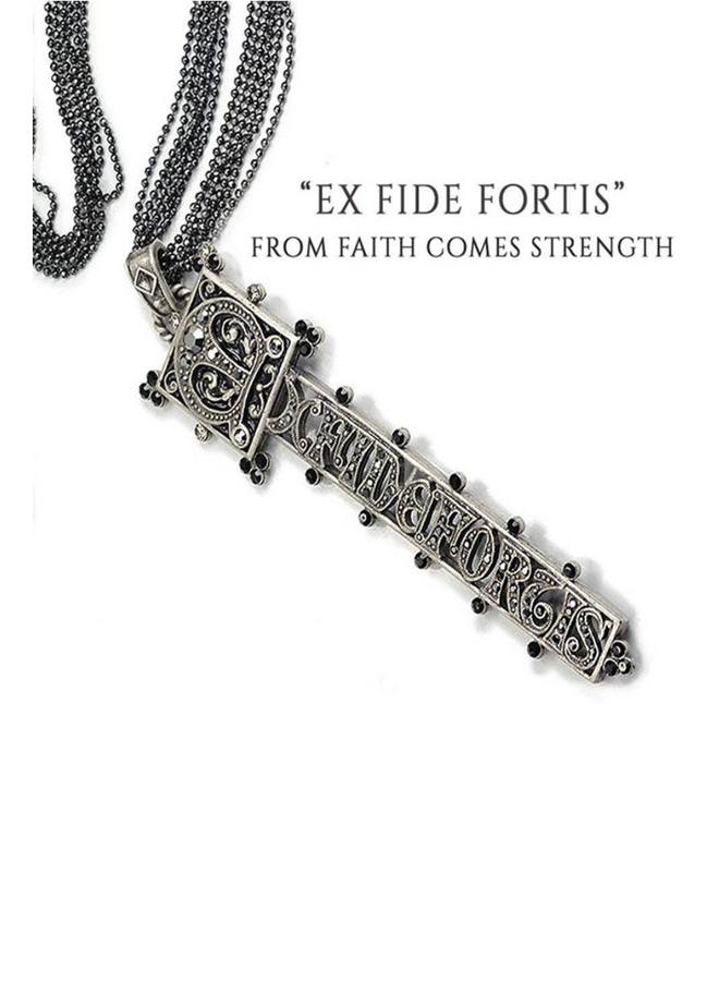 Sweet Romance Ex Fide Fortis Necklace