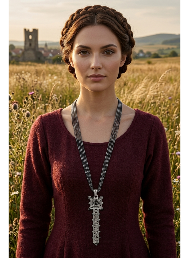 Sweet Romance Ex Fide Fortis Necklace