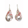 Baseball Knot Earrings