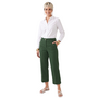 Renuar Lux Cuffed Crop Pant in Olive