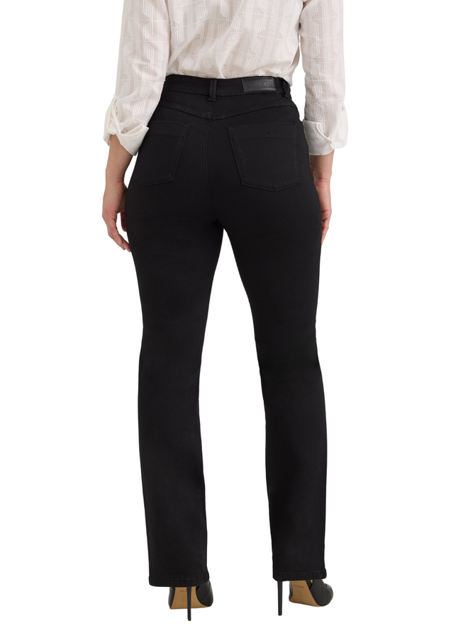 French Dressing Peggy Bootleg Jean in Black