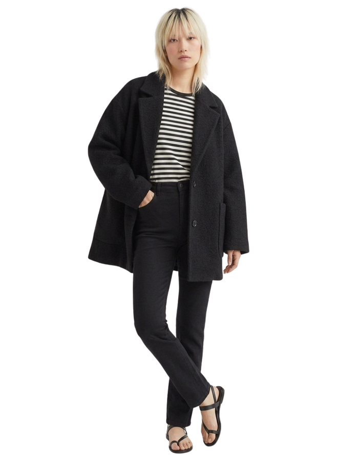 French Dressing Peggy Bootleg Jean in Black