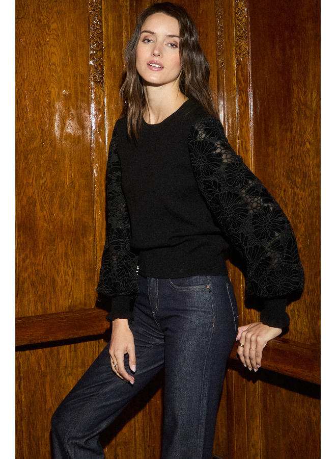 French Dressing Christina Cuffed Straight Ankle Jeans in Forever Blue