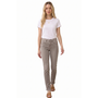 French Dressing Olivia Fringed Slim Ankle Jean in Stone Grey