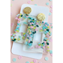 Rectangle Confetti Earrings