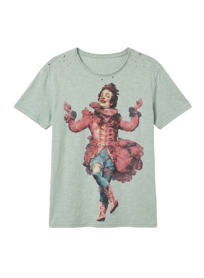 Jaded Gypsy Moon Dance Tee in Joker of Love