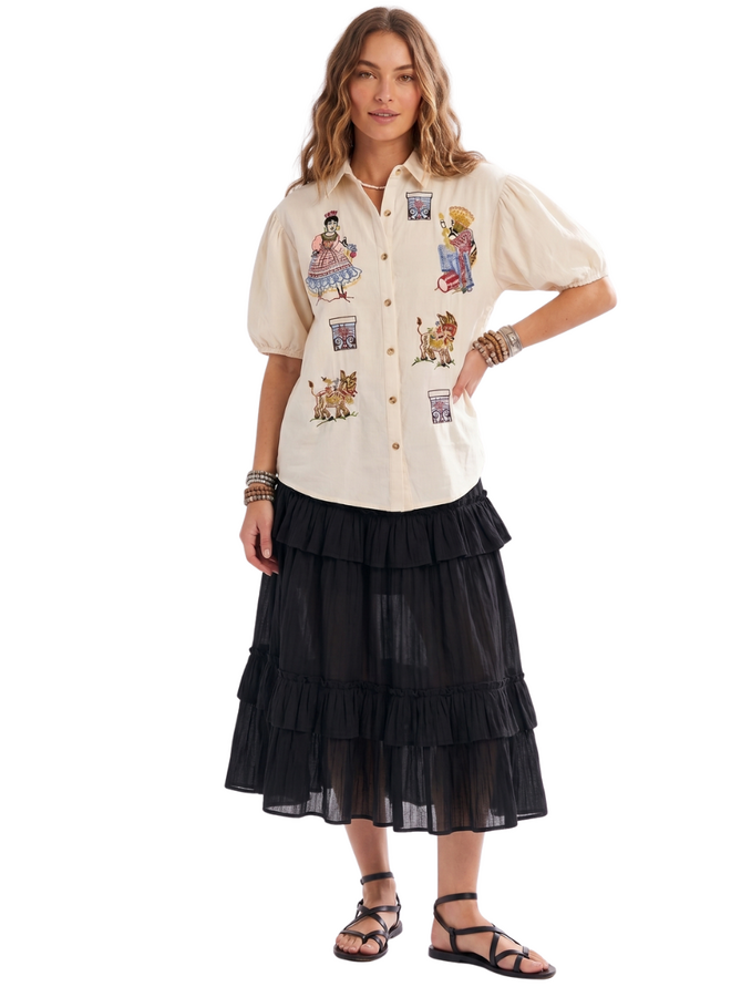 Sister Mary Flamenco Top