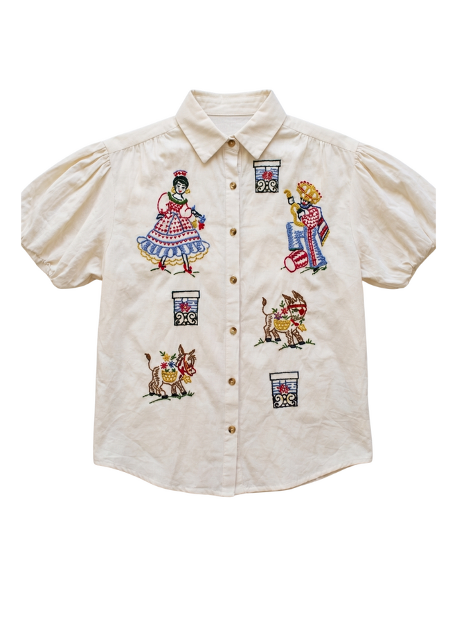 Sister Mary Flamenco Top