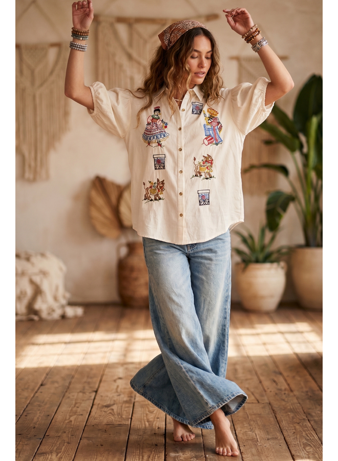 Sister Mary Flamenco Top