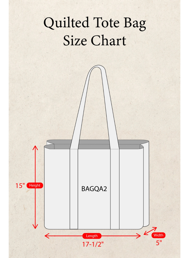 Boho Print Woven Tote Bag