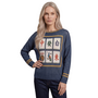 Mahjong Me Sweater In Navy