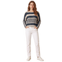 Navy Stripe Lightweight Sweater