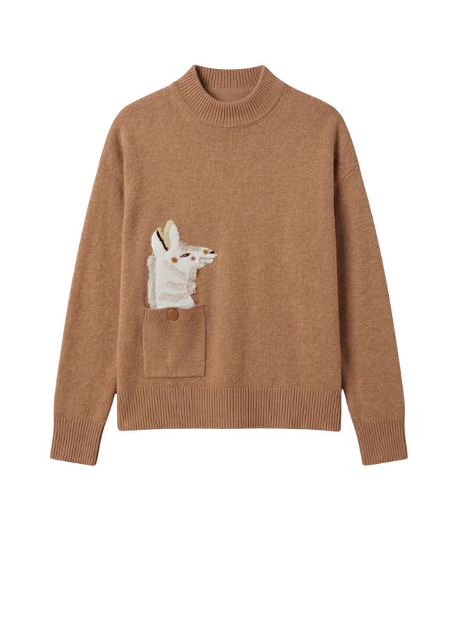Spanner Llama Sweater