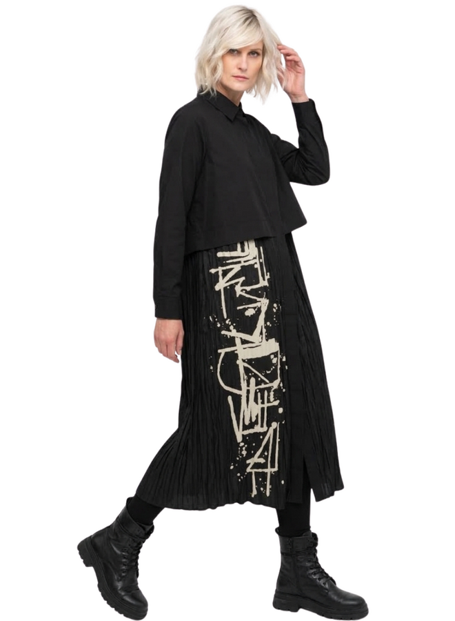 Ozai Ice Pleat Dress