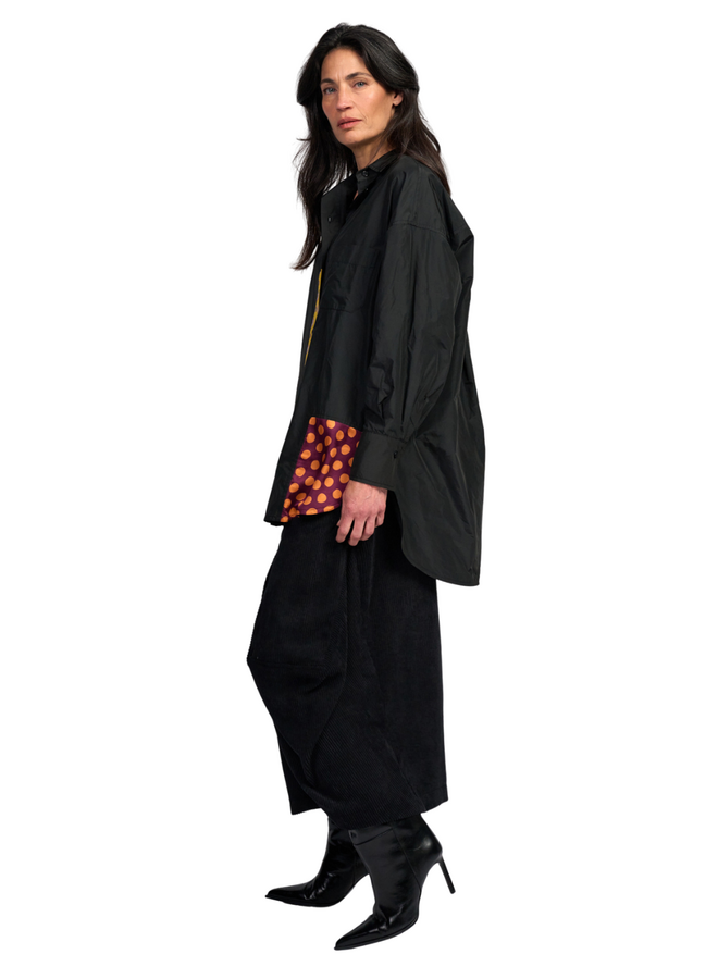 Alembika Riot Oversized Shirt in Black Fusion