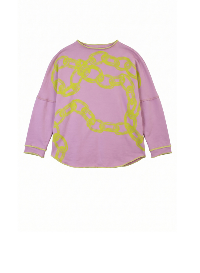 Paper Temples Neon Chain Sweater