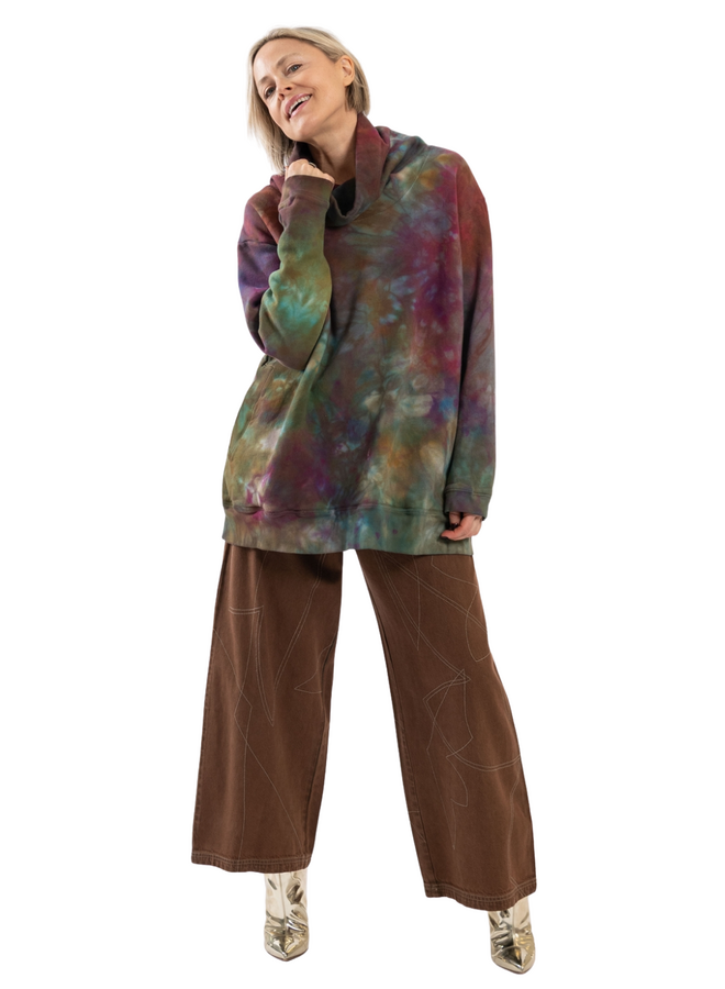 Cynthia Ashby Ursa Pant in Saddle Brown