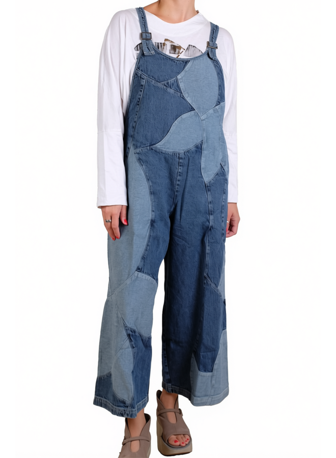 Cynthia Ashby Bonny Overalls in Classic Denim