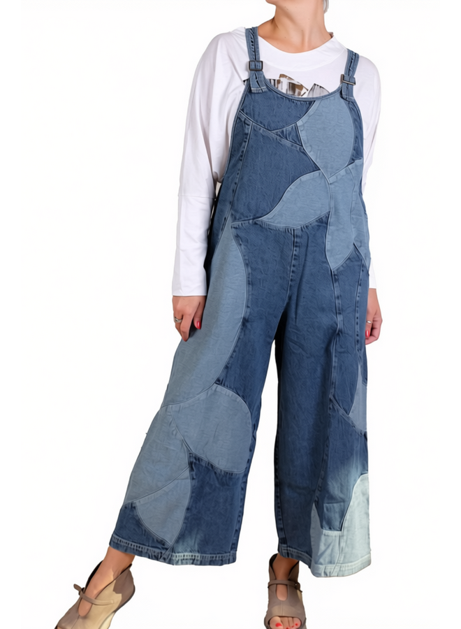 Cynthia Ashby Bonny Overalls in Classic Denim