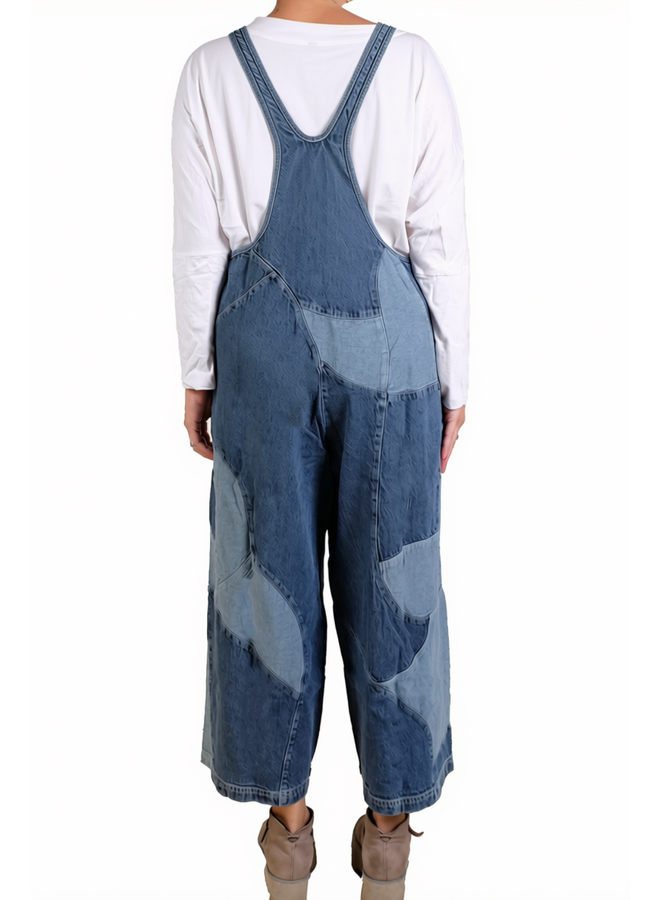 Cynthia Ashby Bonny Overalls in Classic Denim