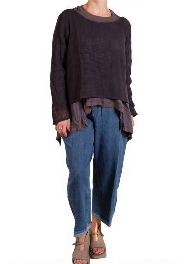 Cynthia Ashby Lolly Pant in Classic Denim
