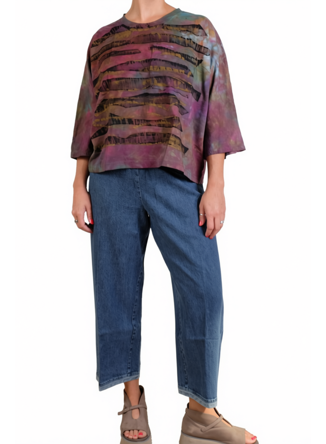 Cynthia Ashby Lolly Pant in Classic Denim