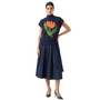 Ivy Jane Tulip Popover Sweater in Navy