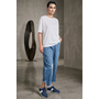 Cynthia Ashby Lolly Pant in Classic Denim