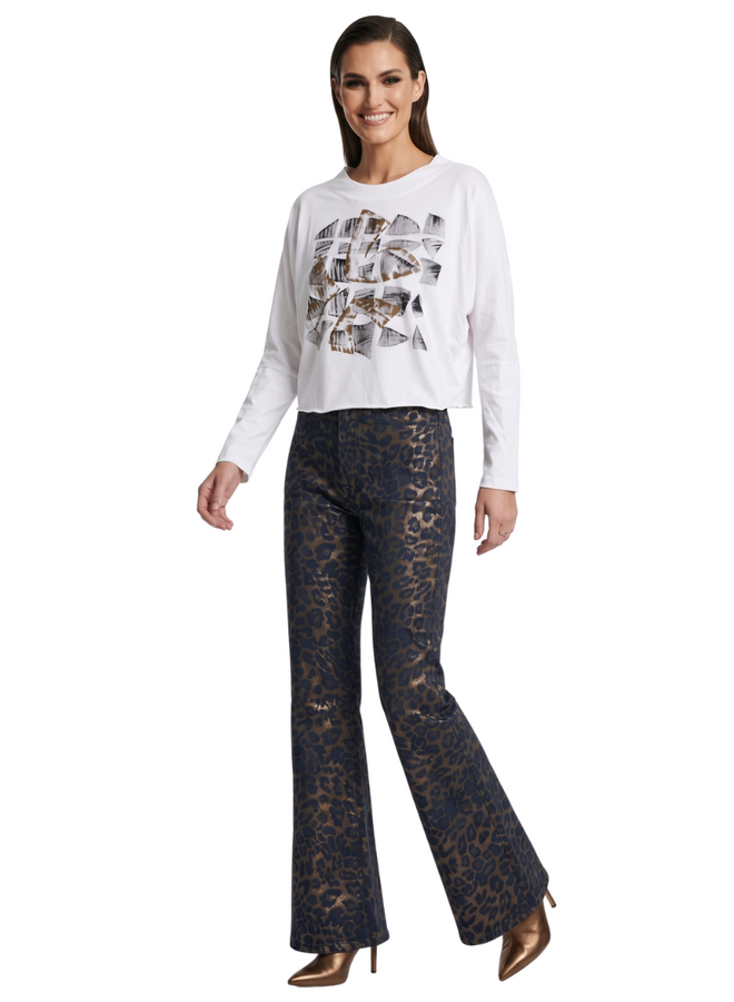 Cynthia Ashby Calla Tee in Natural