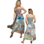 Patchwork Maxi Boho Dress