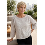 Olivia Urban Petal Blossom Topper in Sand