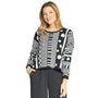 Olivia Modernist Mix Sweater in Ivory