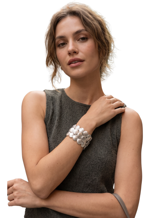 Layered Leaf Bracelet