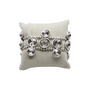 Jewels in Circle Bracelet Clear Crystal