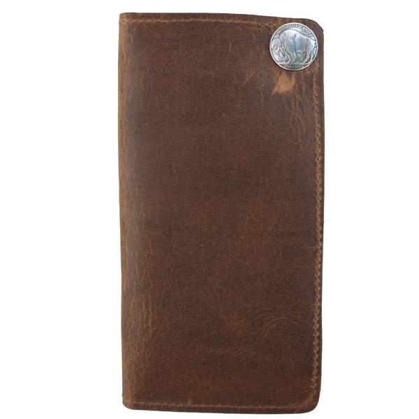 Over Under Over Under Clothing -Bison Checkbook Wallet