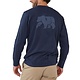 The Normal Brand LS Vintage Bear T Navy from Normal Brand