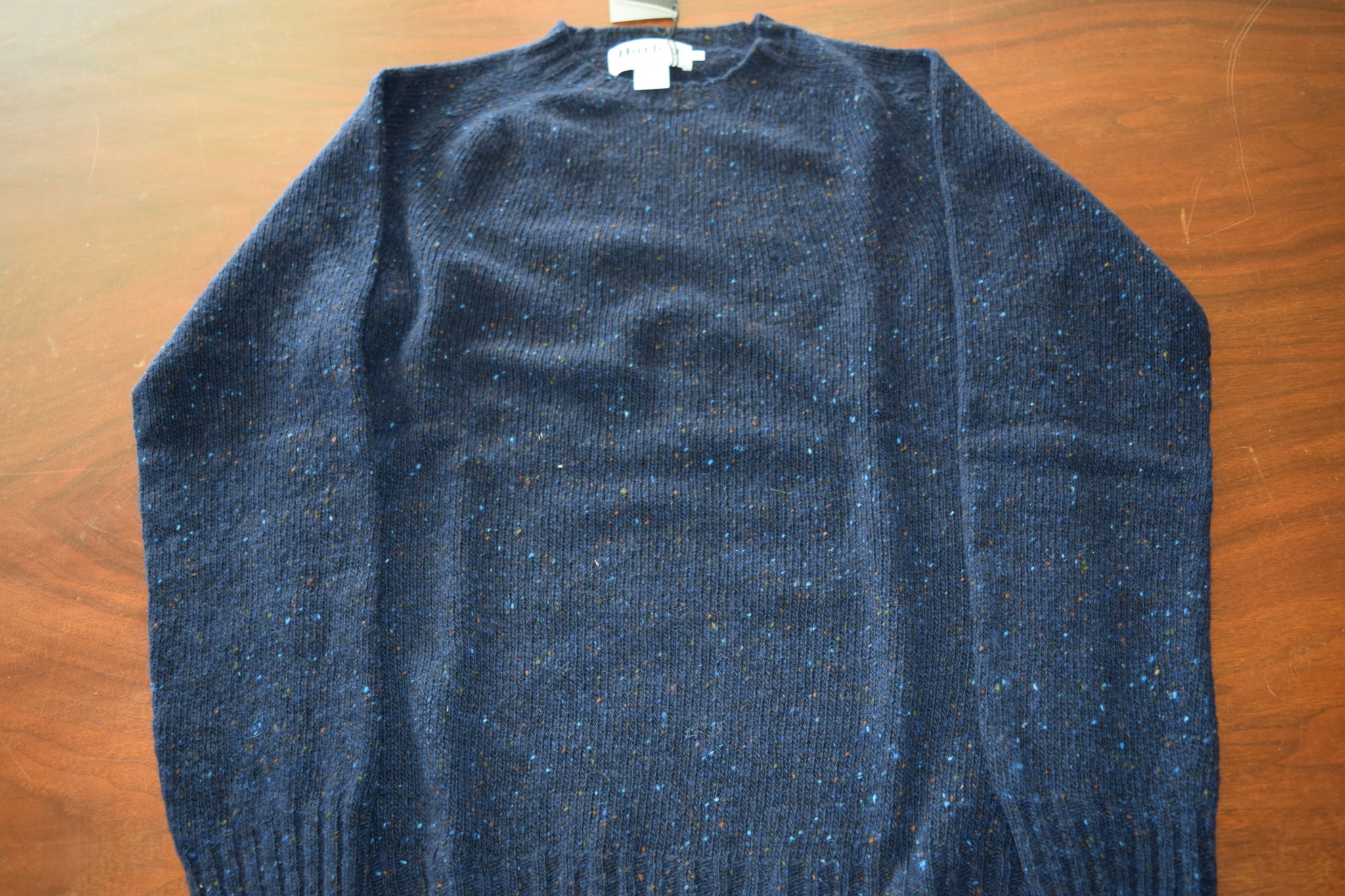 Harley Sweaters Sheridan Blue Harley Cashmere Sweater