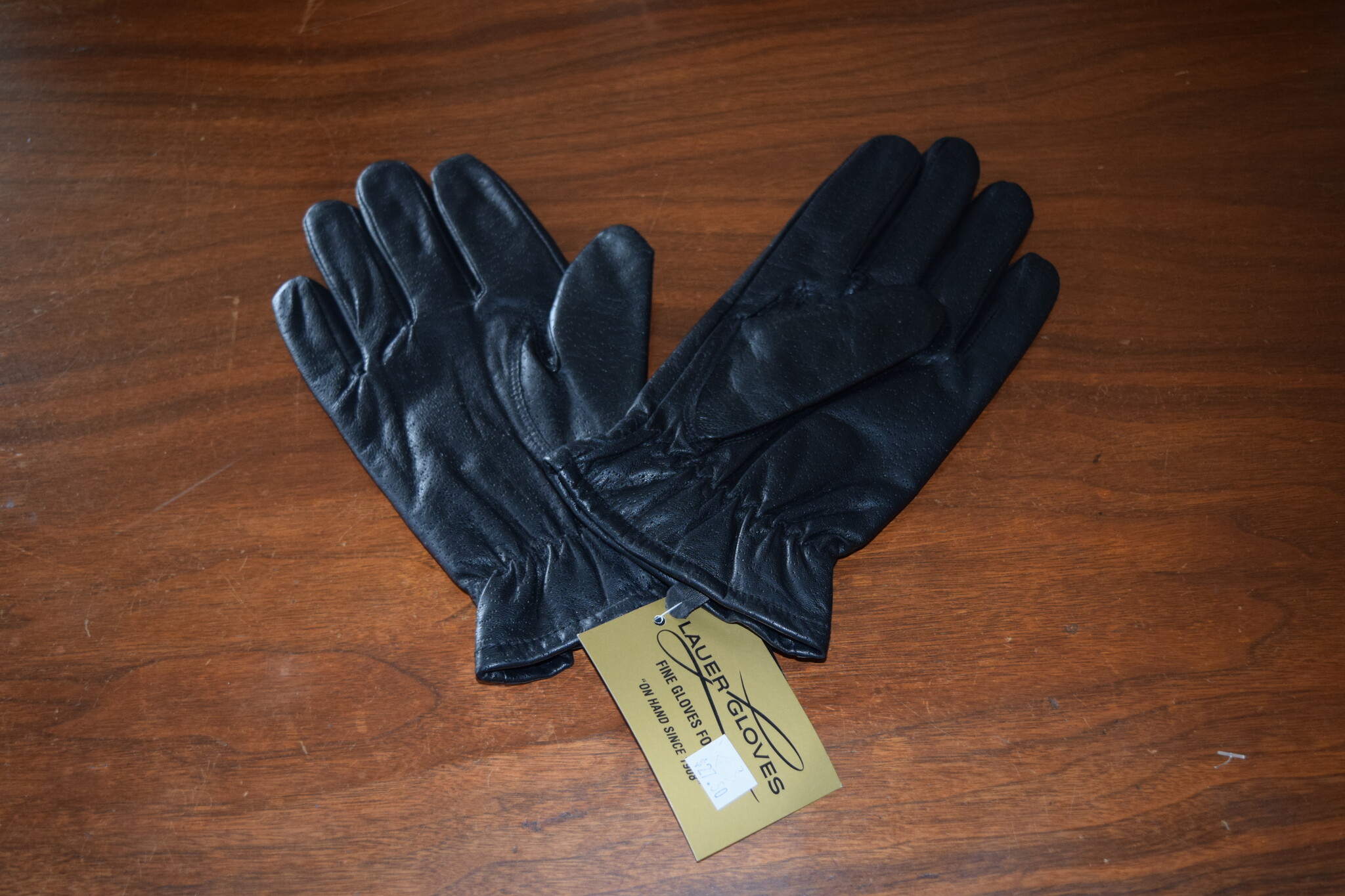 Thinsulate Gloves Thinsulate Leather Gloves Black Perf L