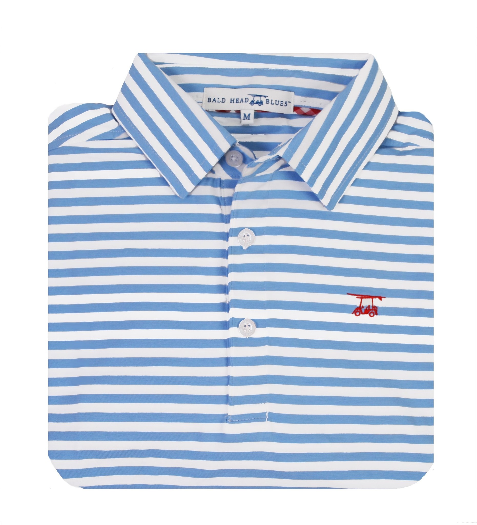 Bald Head Blues Bald Head Blues Ace Polo (Bell/White)