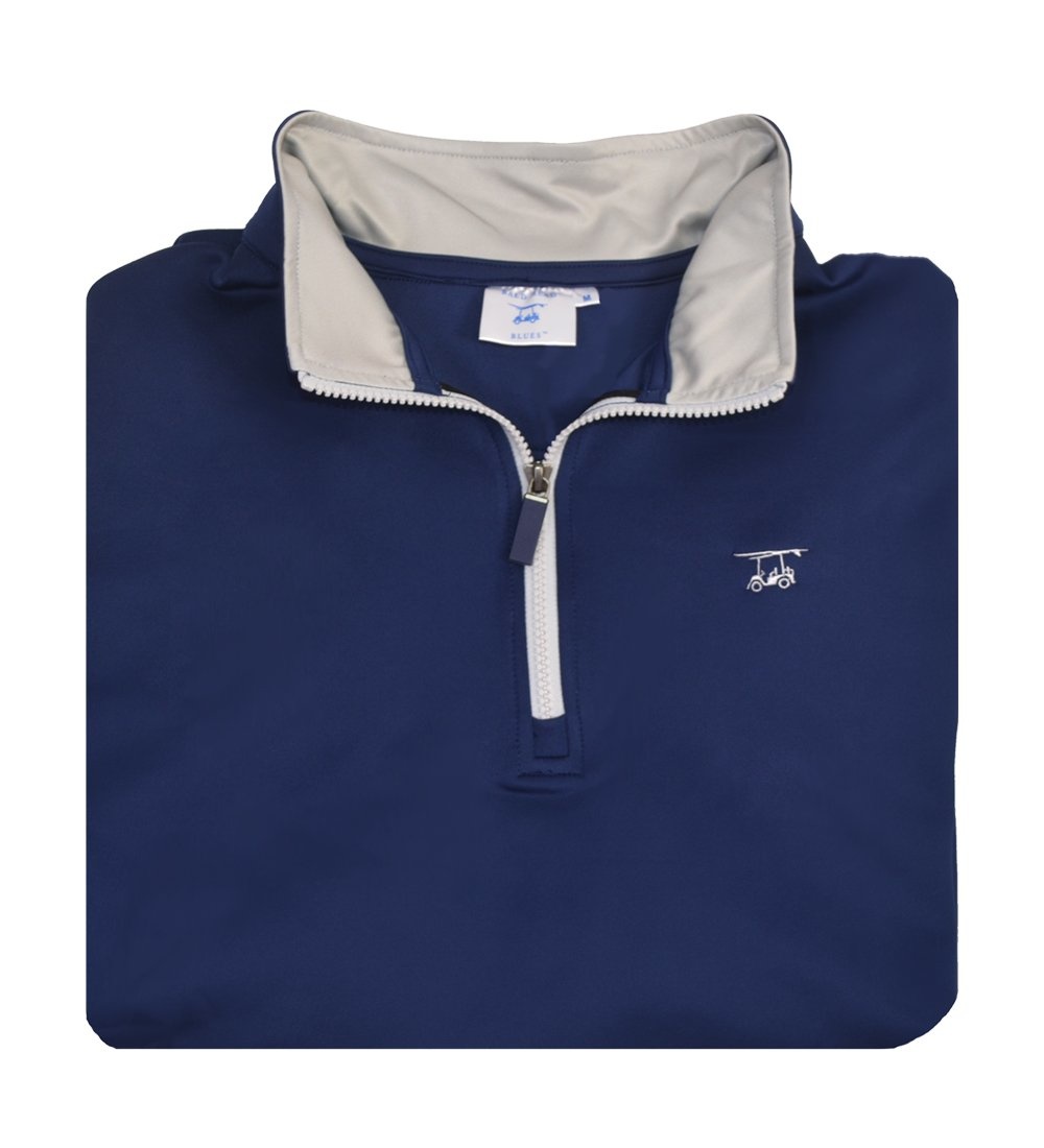 Bald Head Blues Bald Head Blues (Solid Regatta) Clubhouse Quarter Zip