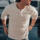 The Normal Brand LS Puremeso Henley (Stone) from Normal Brand