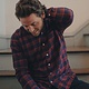The Normal Brand Space Dyed Indigo Plaid from Normal Brand