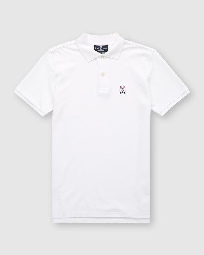 Psycho Bunny Psycho Bunny S/S Polo (White)