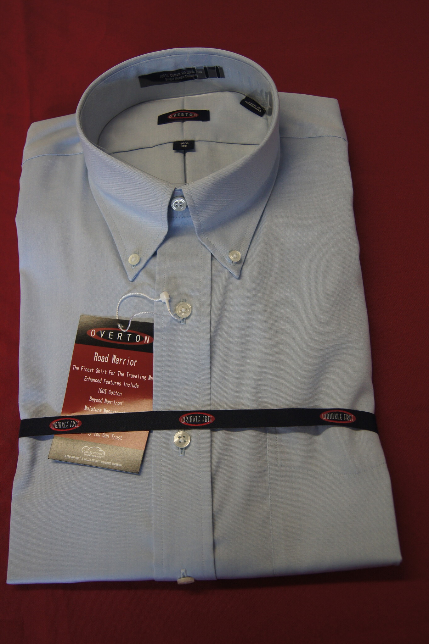 Dress Shirt Overton Light Blue BD