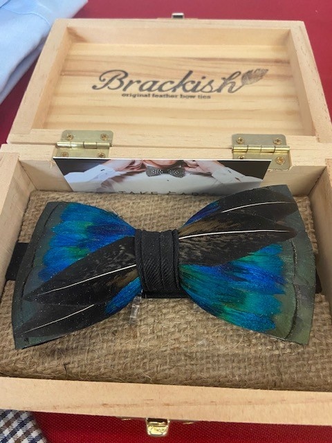 Brackish Ties Brackish Feather Bowties